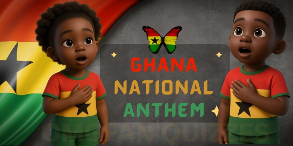 Line by Line: The Ghana National Anthem Has Gaps — Can You Fill Them?